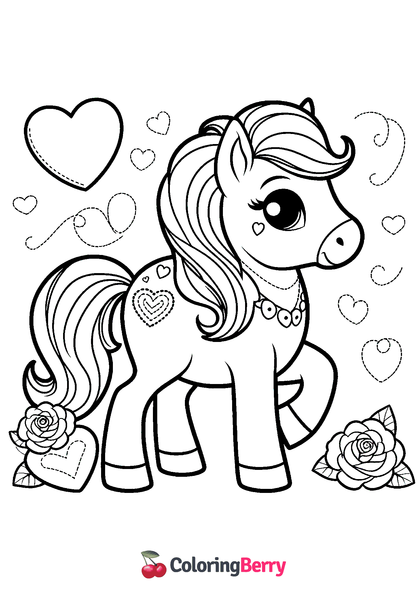 Valentine Horse