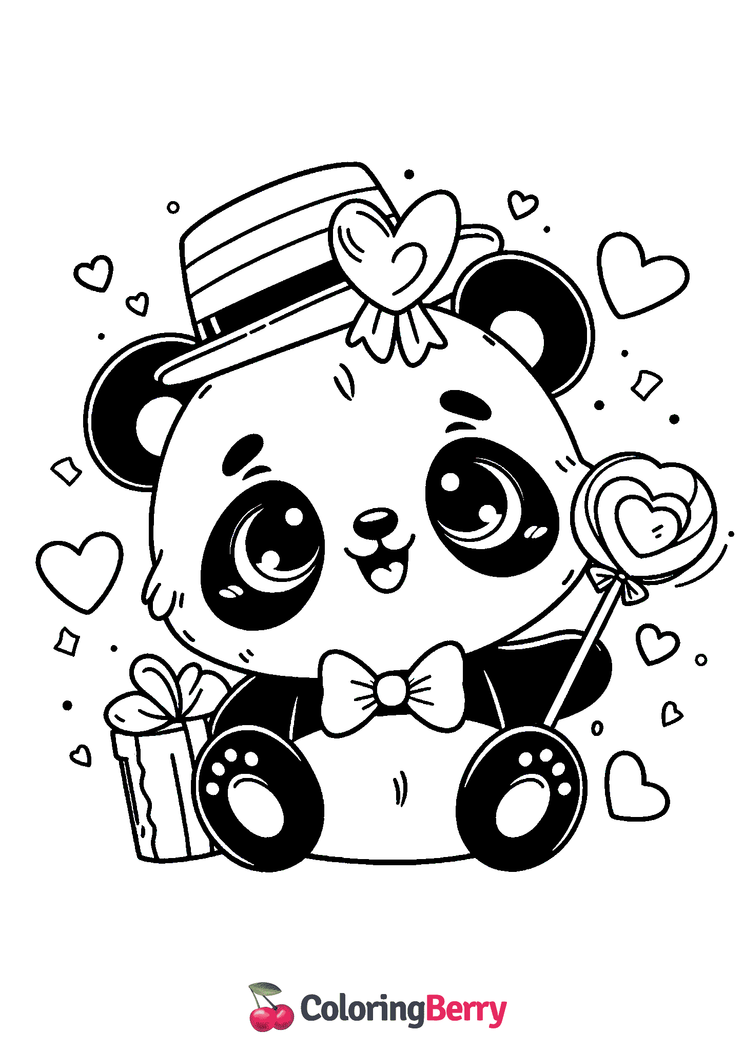 Valentine Panda