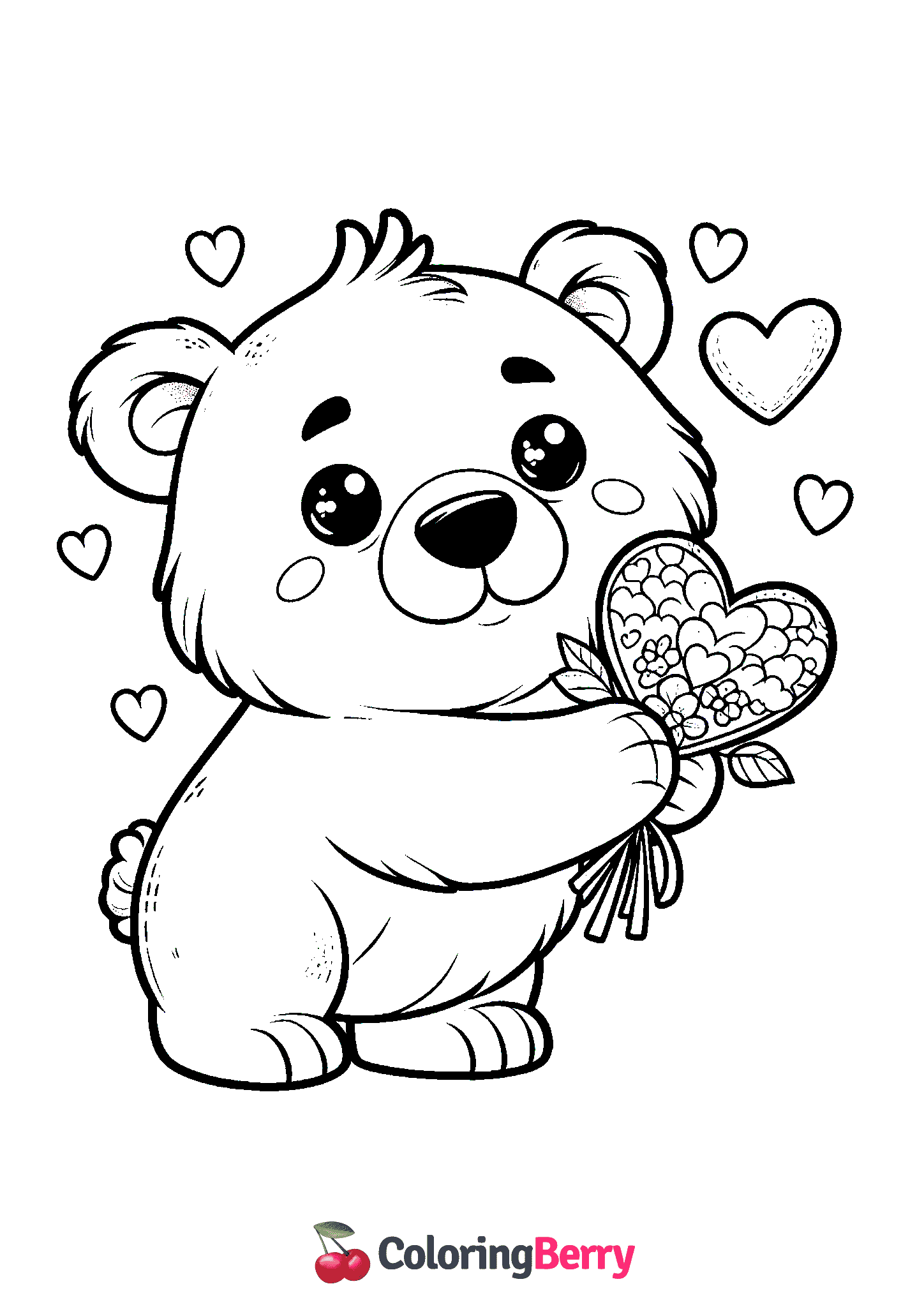 Valentine Polar Bear