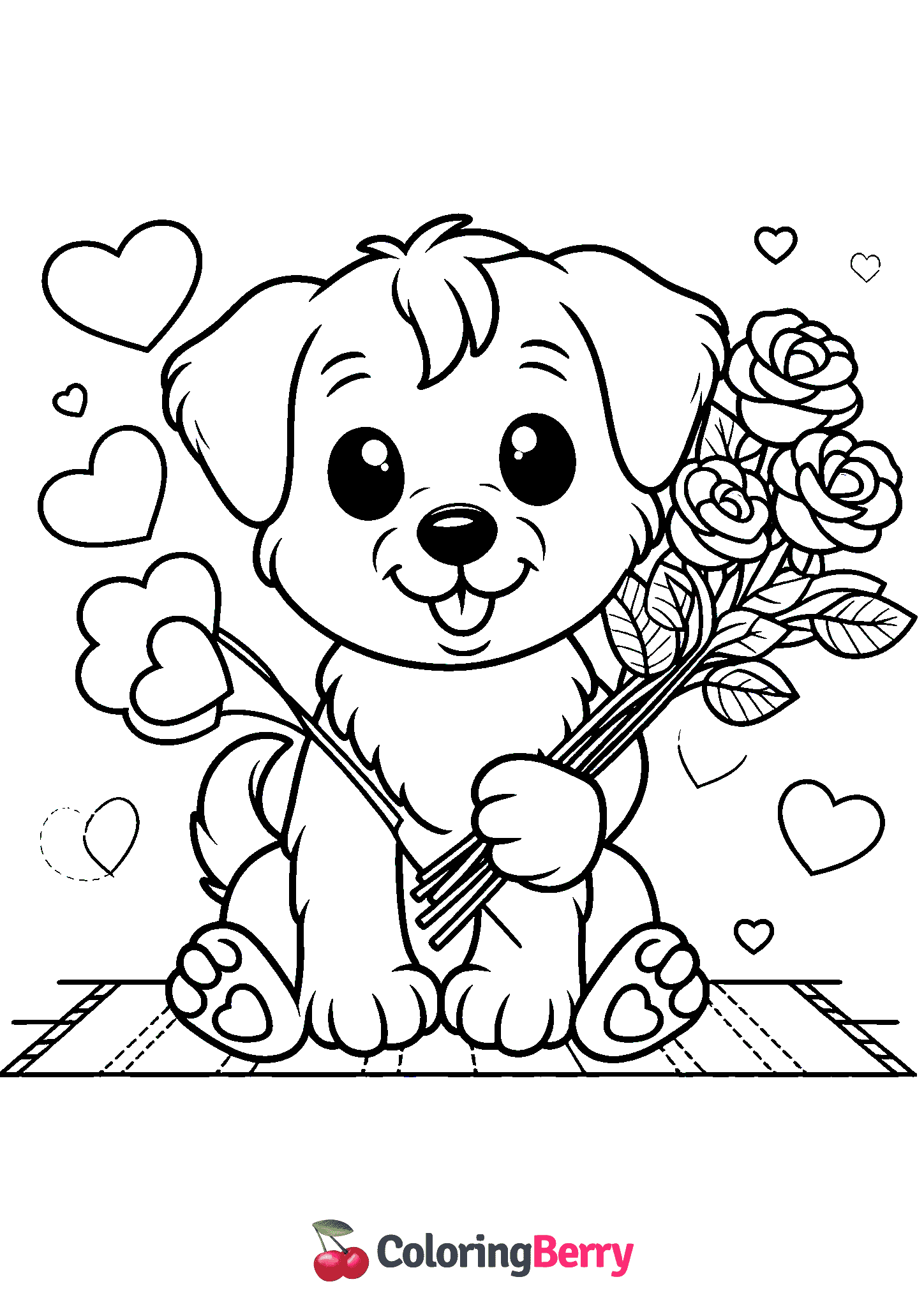 Valentine Puppy