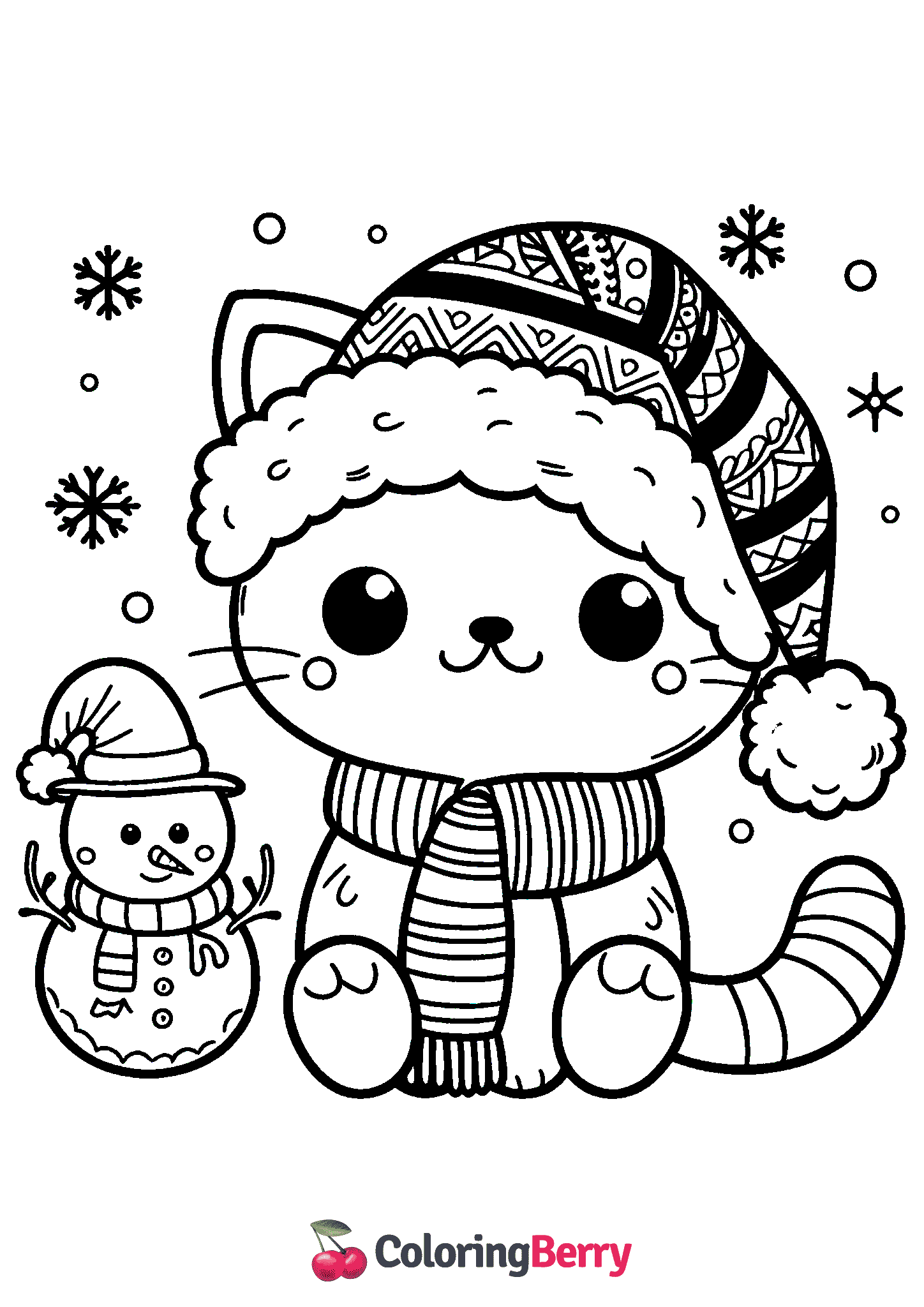 Winter Cat