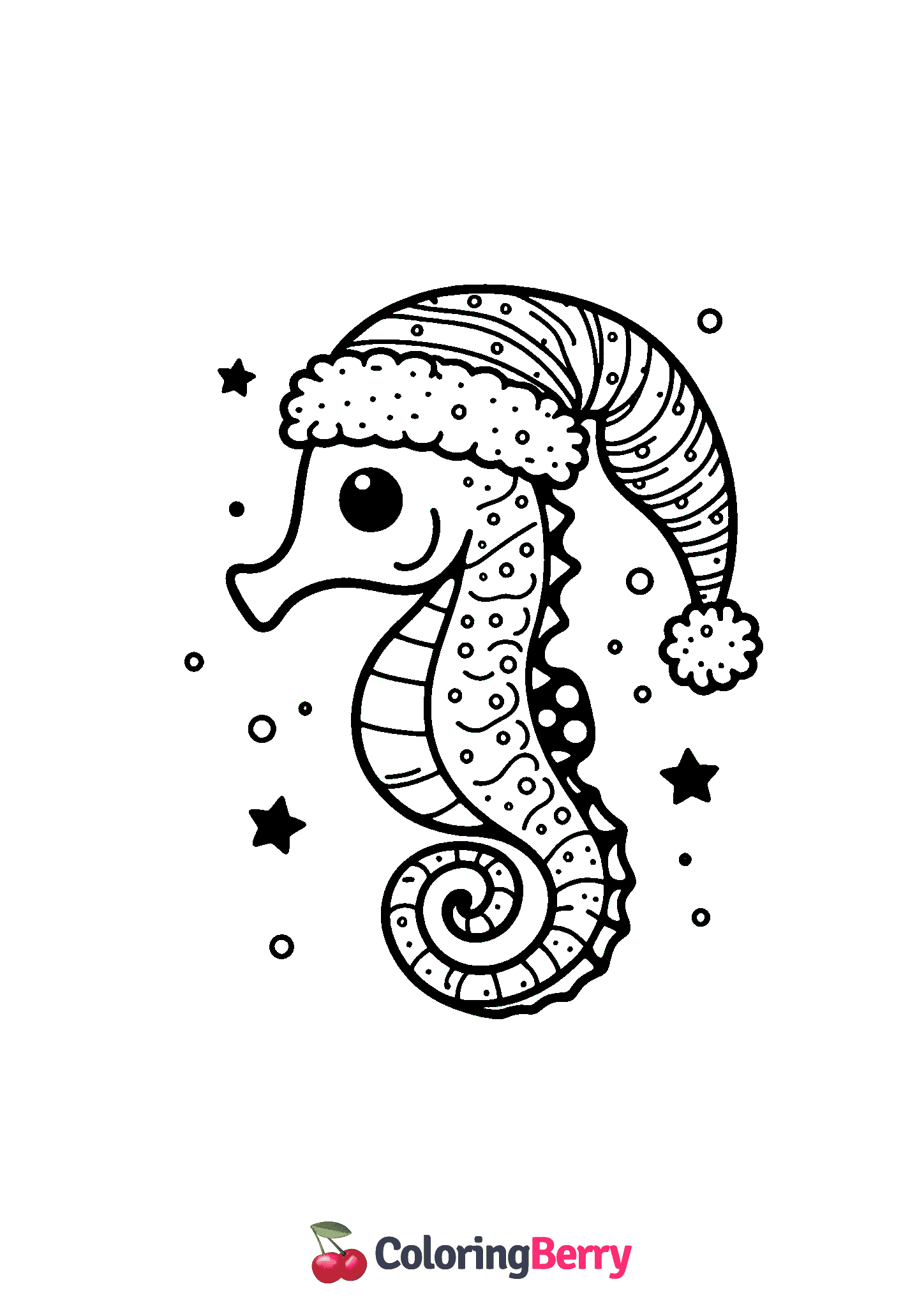 Winter Seahorse