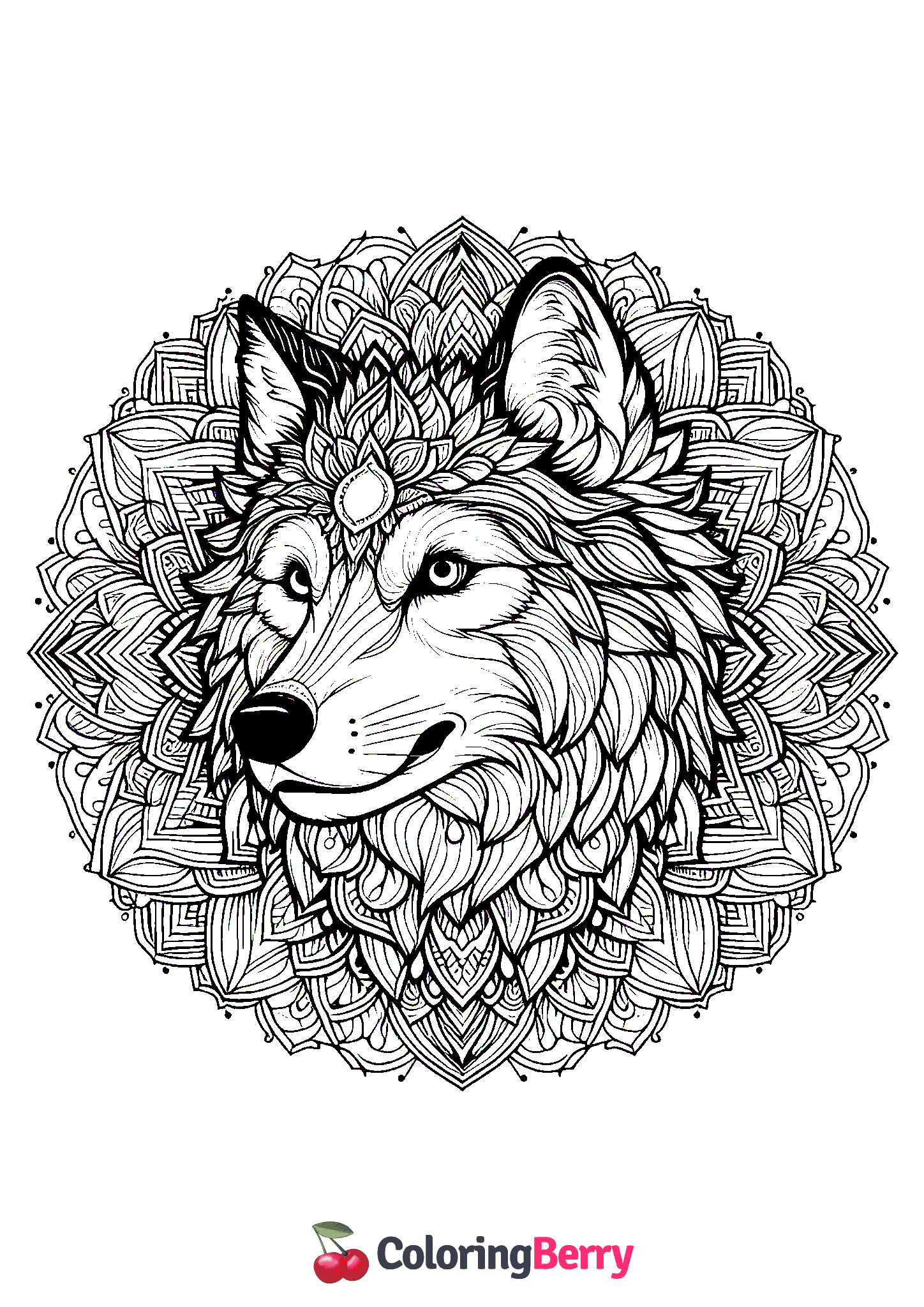 Wolf Mandala